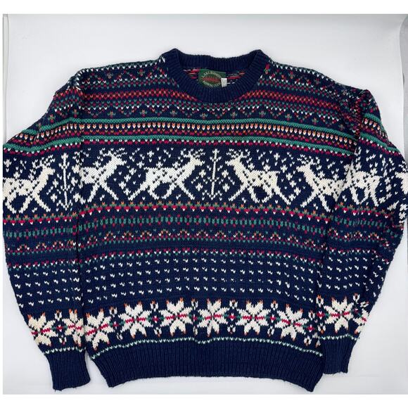 Lake Harmony Rowing Club Mens Winter Cotton Sweater Medium - Picture 3 of 3